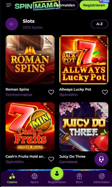 Spinmama Casino - Twoje ulubione miejsce do gry online